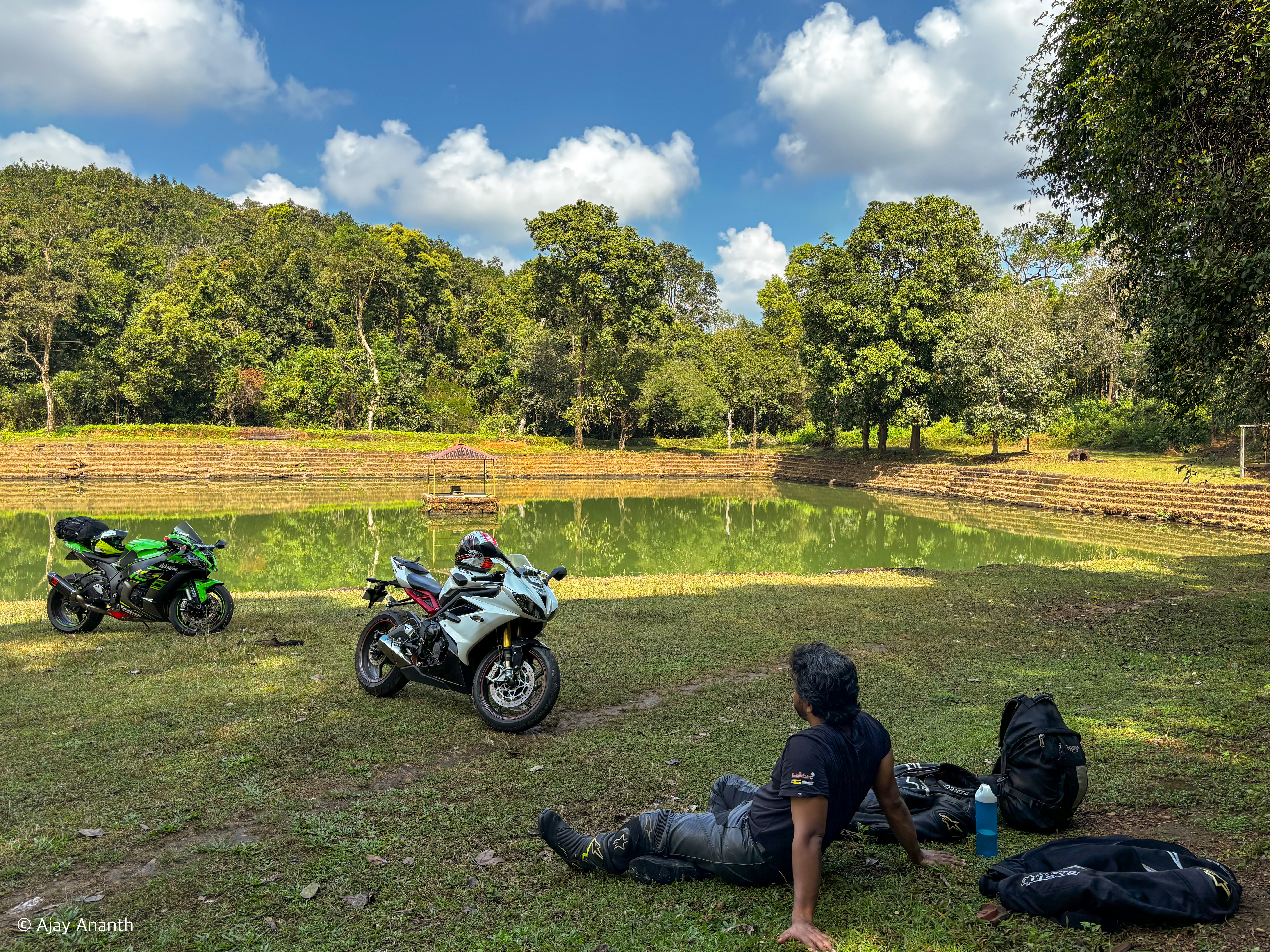 Long way round to Goa on Superbikes